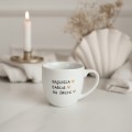 Kubek 300 ml - NAJLEPSZA BABCIA NA ŚWIECIE ZŁOTE SERCA Biały kubek porcelanowy nadzwyczajnie.mom ze złotym zdobieniem i napisem NAJLEPSZA BABCIA NA ŚWIECIE ZŁOTE SERCA — 300 ml
