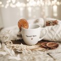 Biały kubek porcelanowy 300 ml - napis wspaniała babcia ze złotym sercem dla babci na dzień babci Biały kubek porcelanowy nadzwyczajnie.mom ze złotym sercem i napisem Wspaniała Babcia — 300 ml